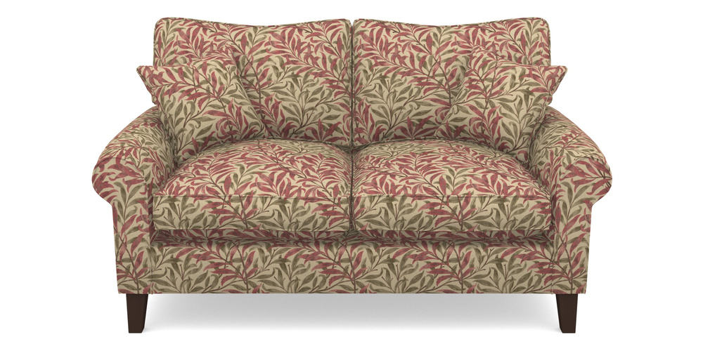 Product photograph of Waverley Scroll Arm 2 Seater Sofa In V A Drawn From Nature - Willow Bough Large - Red from Sofas and Stuff Limited