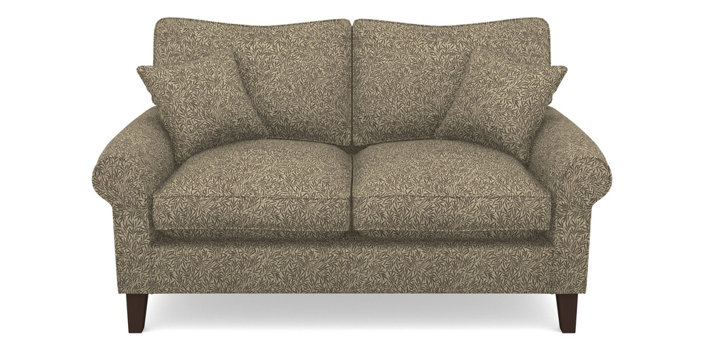 Product photograph of Waverley Scroll Arm 2 Seater Sofa In V A Drawn From Nature Collection - Willow - Brown from Sofas and Stuff Limited