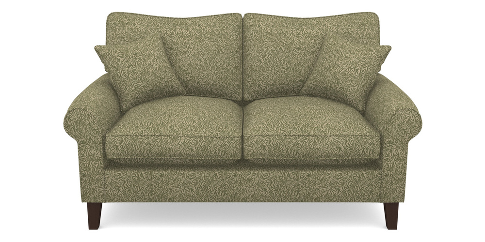 Product photograph of Waverley Scroll Arm 2 Seater Sofa In V A Drawn From Nature Collection - Willow - Light Green from Sofas and Stuff Limited