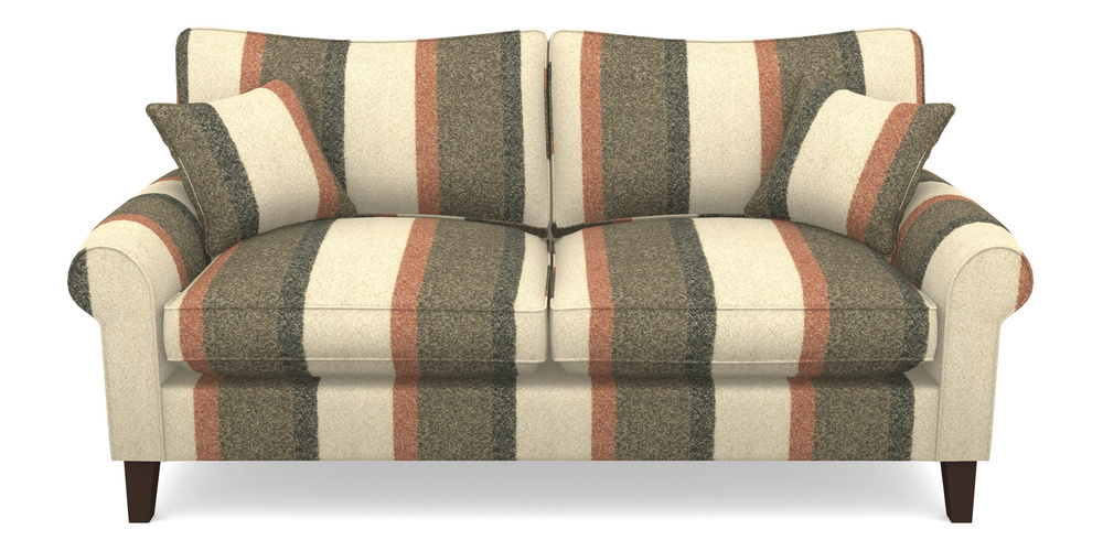 Product photograph of Waverley Scroll Arm 3 Seater Sofa In Cloth 22 Weaves - Cedar Breaks - Jade from Sofas and Stuff Limited