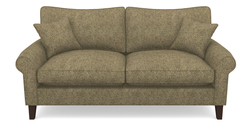 Product photograph of Waverley Scroll Arm 3 Seater Sofa In Cloth 22 Weaves - Grand Teton - Jade from Sofas and Stuff Limited