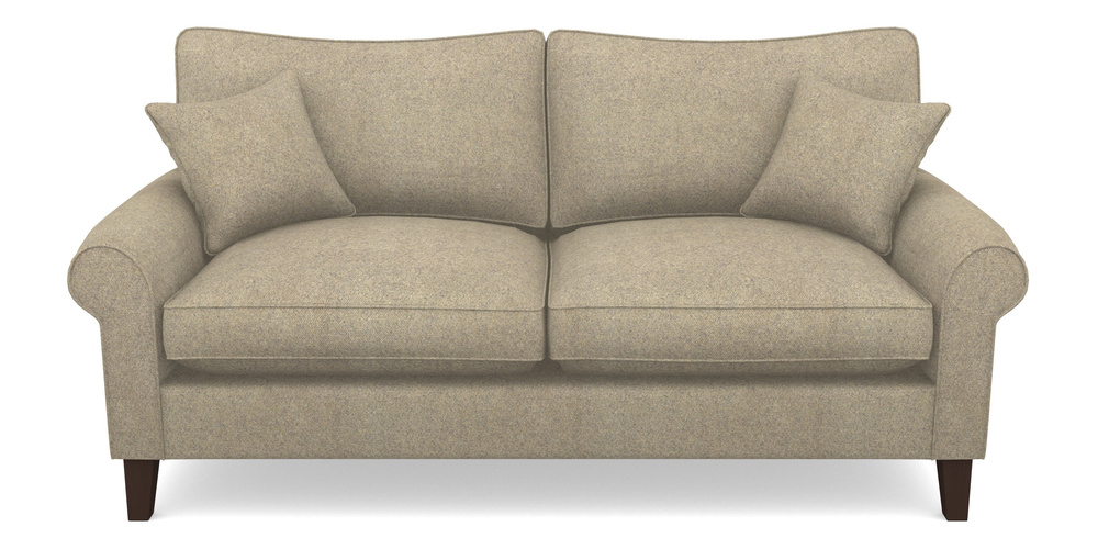 Product photograph of Waverley Scroll Arm 3 Seater Sofa In Cloth 22 Weaves - Grand Teton - Quartz from Sofas and Stuff Limited