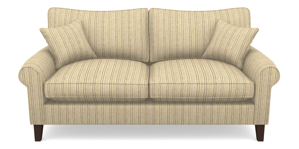 Product photograph of Waverley Scroll Arm 3 Seater Sofa In Cloth 22 Weaves - North Cascades - Jade from Sofas and Stuff Limited