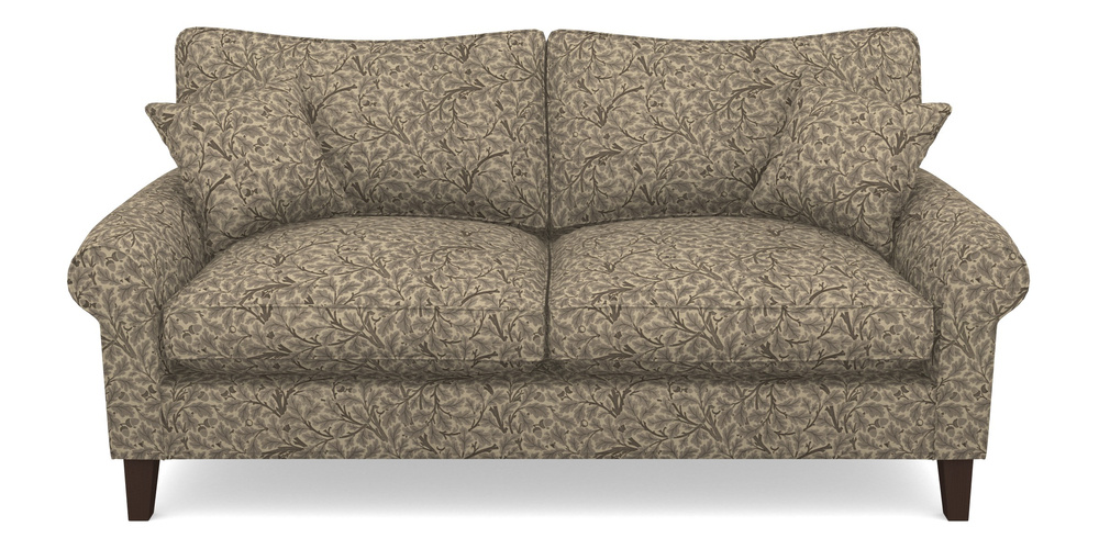 Product photograph of Waverley Scroll Arm 3 Seater Sofa In V A Drawn From Nature Collection - Oak Tree - Brown from Sofas and Stuff Limited