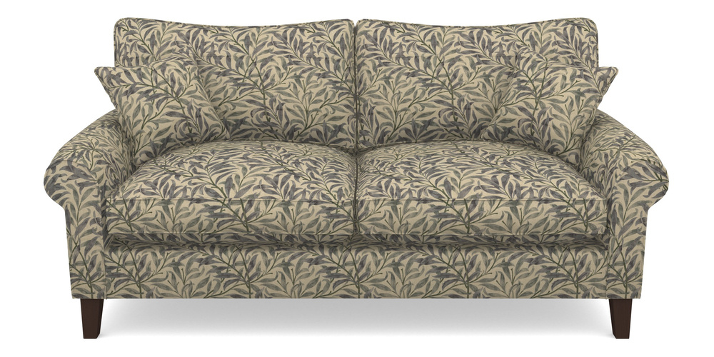 Product photograph of Waverley Scroll Arm 3 Seater Sofa In V A Drawn From Nature - Willow Bough Large - Duck Egg from Sofas and Stuff Limited