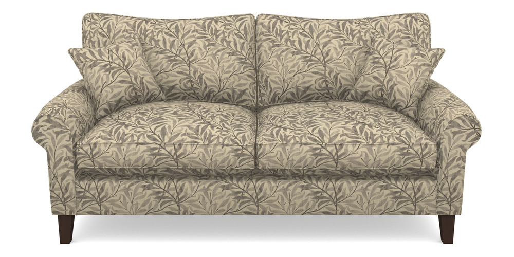 Product photograph of Waverley Scroll Arm 3 Seater Sofa In V A Drawn From Nature - Willow Bough Large - Grey from Sofas and Stuff Limited