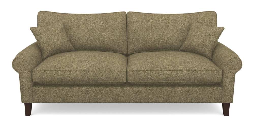 Product photograph of Waverley Scroll Arm 4 Seater Sofa In Cloth 22 Weaves - Grand Teton - Jade from Sofas and Stuff Limited