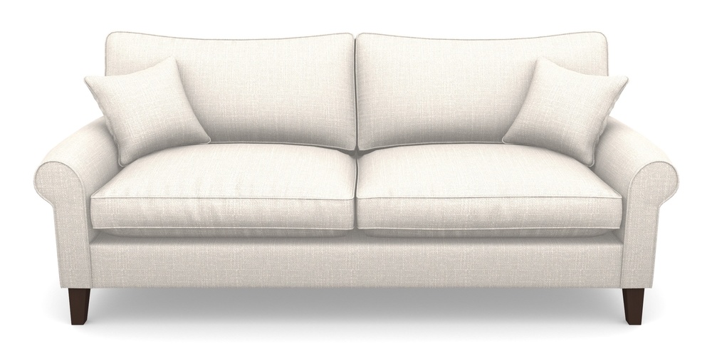 Product photograph of Waverley Scroll Arm 4 Seater Sofa In Tough As Houses - Pebble from Sofas and Stuff Limited