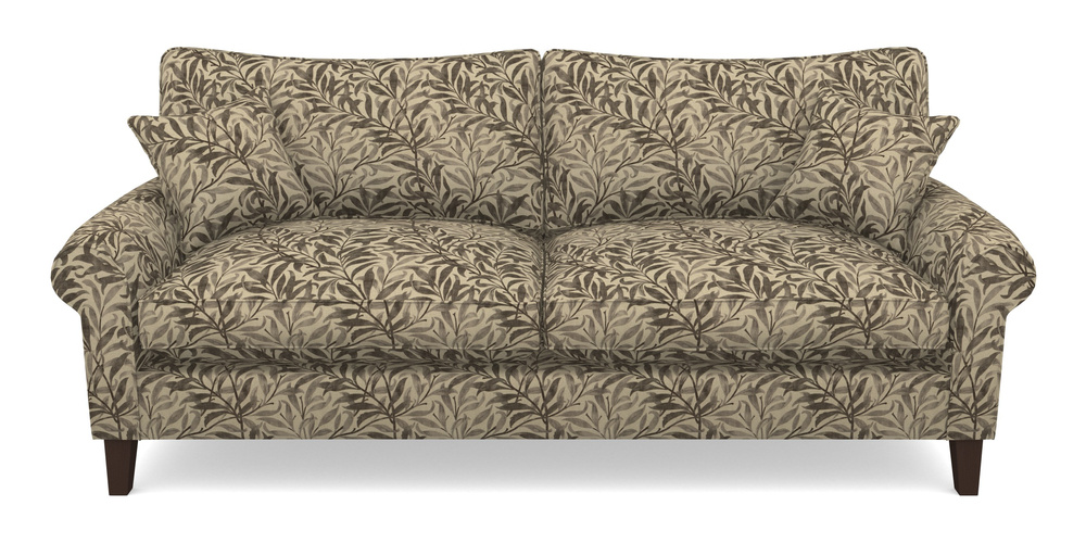 Product photograph of Waverley Scroll Arm 4 Seater Sofa In V A Drawn From Nature - Willow Bough Large - Brown from Sofas and Stuff Limited