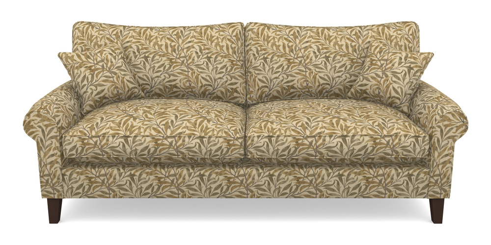 Product photograph of Waverley Scroll Arm 4 Seater Sofa In V A Drawn From Nature - Willow Bough Large - Gold from Sofas and Stuff Limited