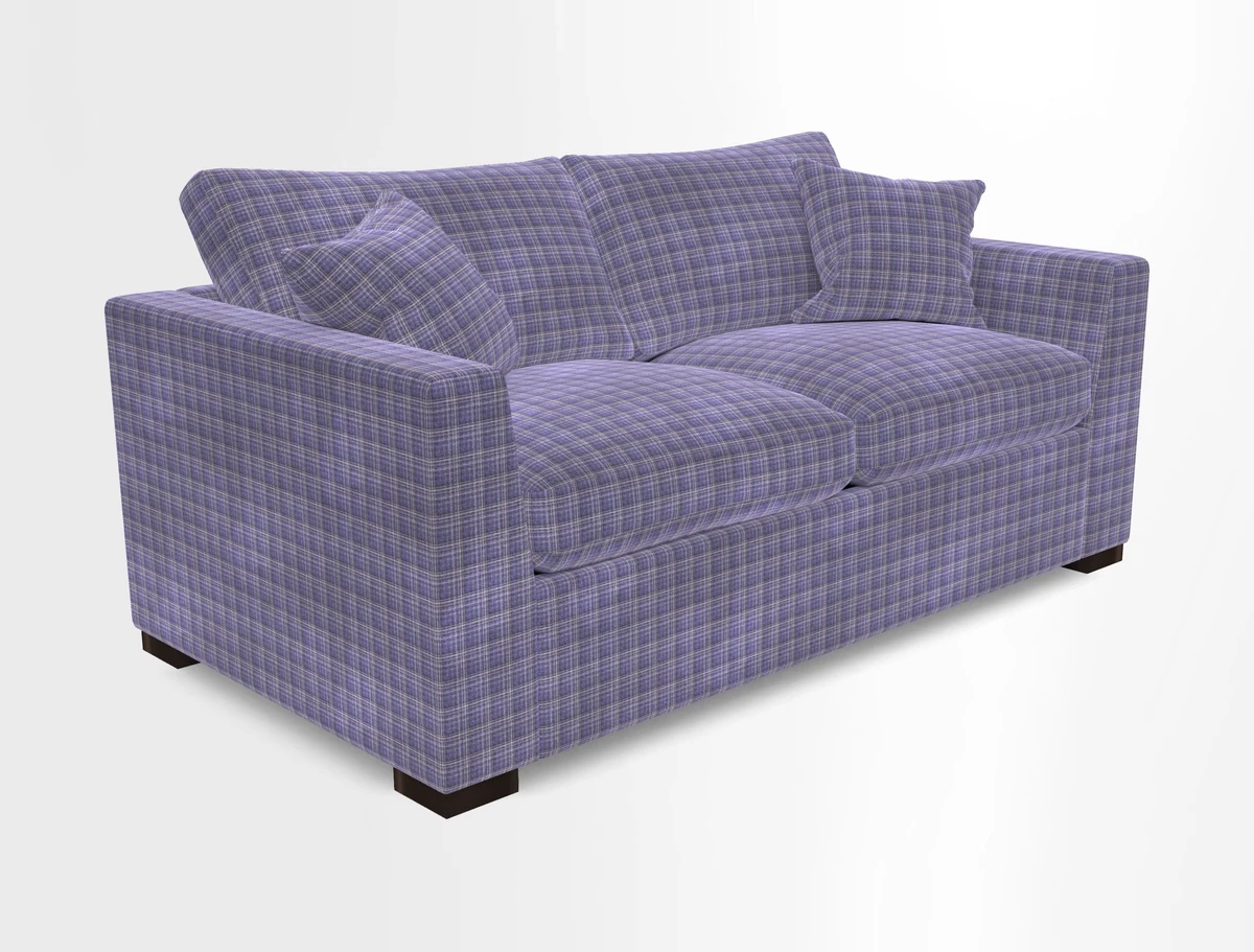 Wadenhoe 3 Seater Sofa Bed in Two Tone Plain Biscuit