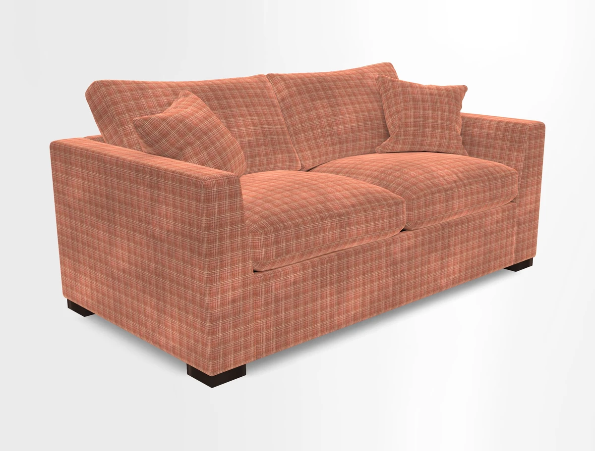 Wadenhoe 3 Seater Sofa Bed in Two Tone Plain Biscuit