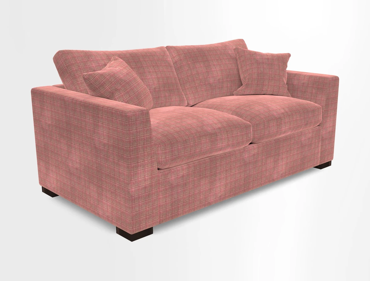 Wadenhoe 3 Seater Sofa Bed in Two Tone Plain Biscuit