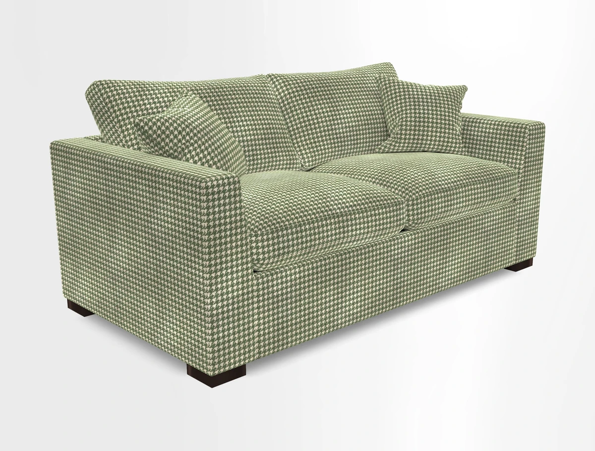 Wadenhoe 3 Seater Sofa Bed in Two Tone Plain Biscuit