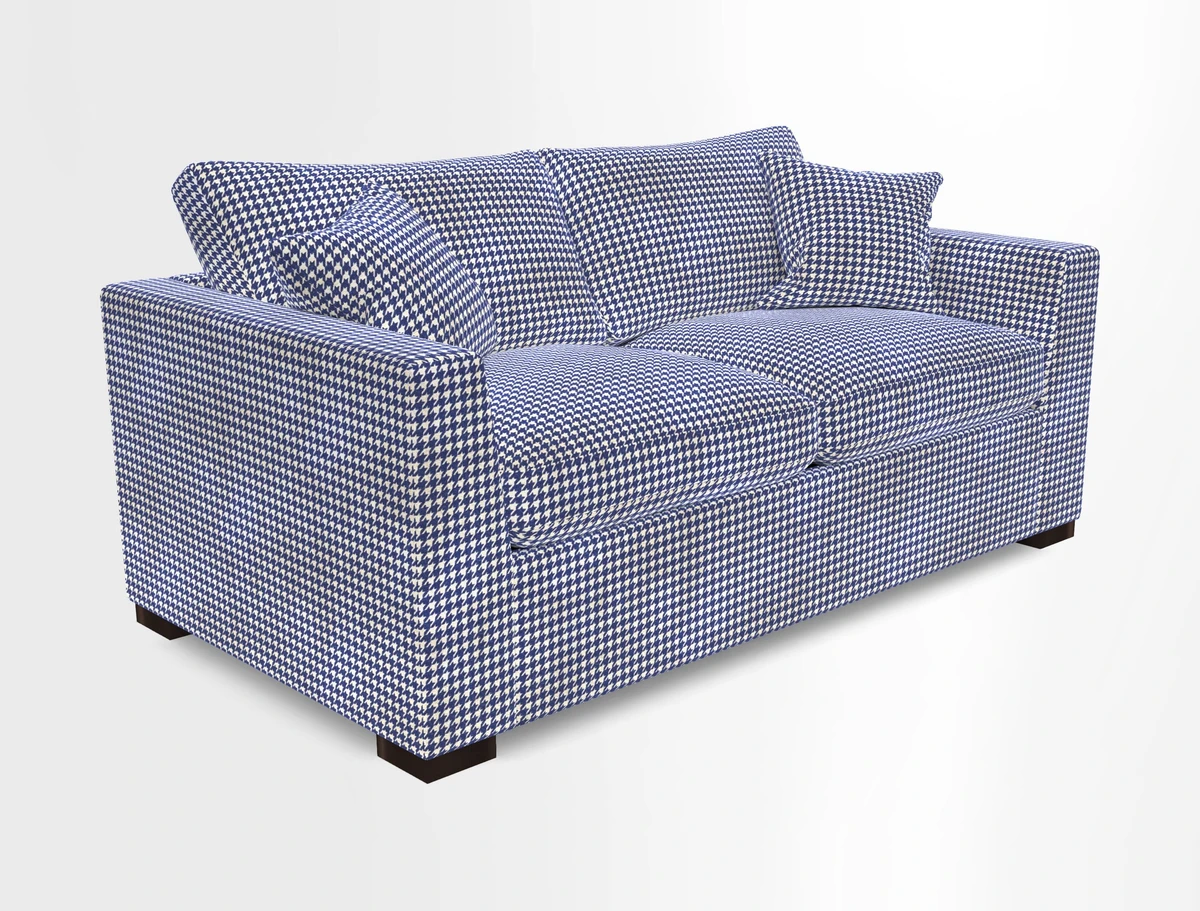 Wadenhoe 3 Seater Sofa Bed in Two Tone Plain Biscuit