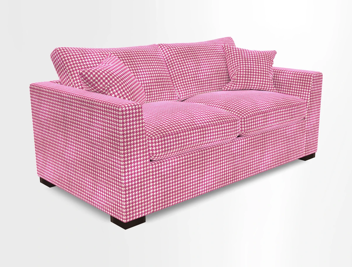 Wadenhoe 3 Seater Sofa Bed in Two Tone Plain Biscuit