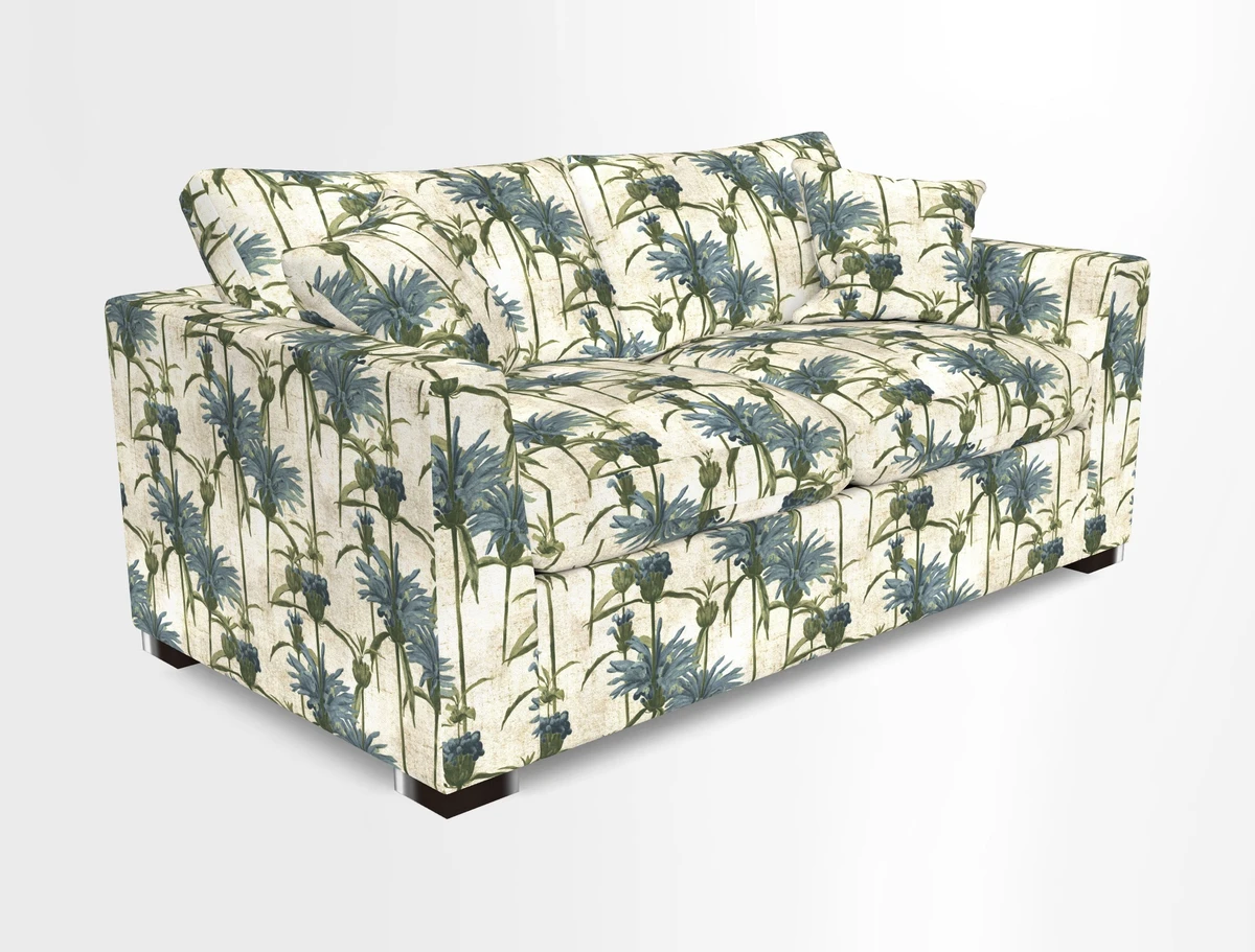 Wadenhoe 3 Seater Sofa Bed in Two Tone Plain Biscuit