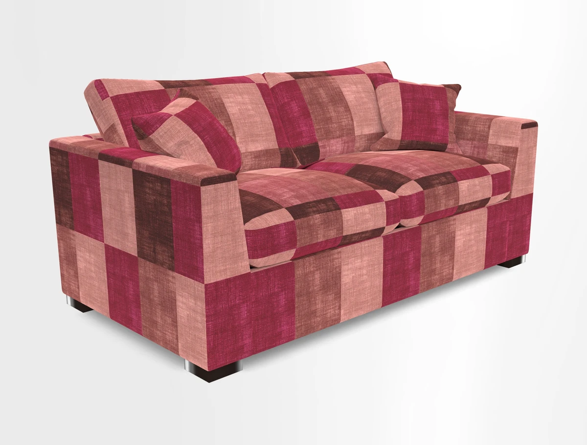 Wadenhoe 3 Seater Sofa Bed in Two Tone Plain Biscuit
