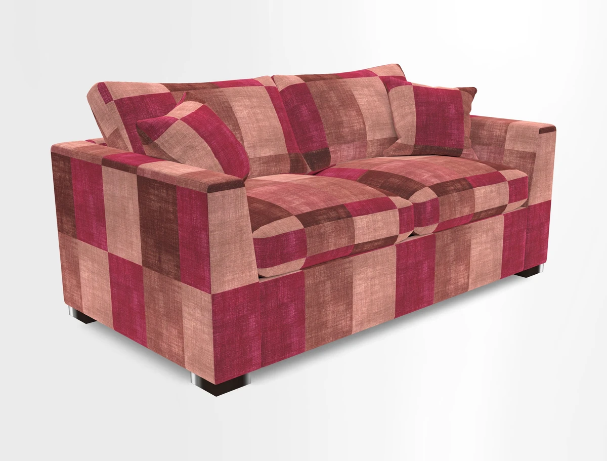 Wadenhoe 3 Seater Sofa Bed in Two Tone Plain Biscuit