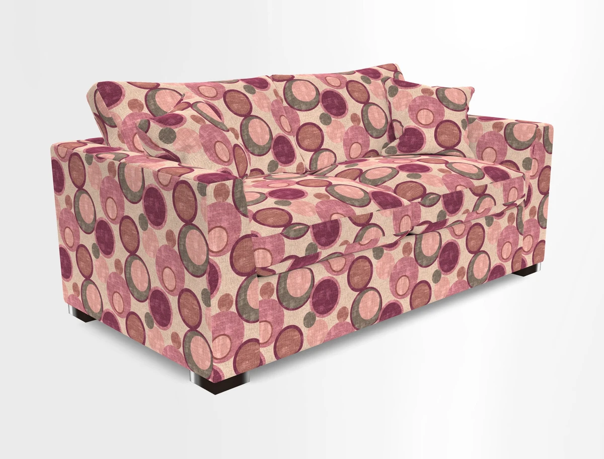 Wadenhoe 3 Seater Sofa Bed in Two Tone Plain Biscuit