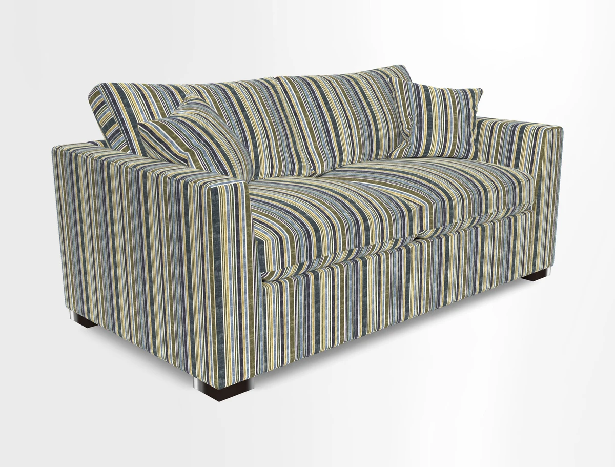 Wadenhoe 3 Seater Sofa Bed in Two Tone Plain Biscuit