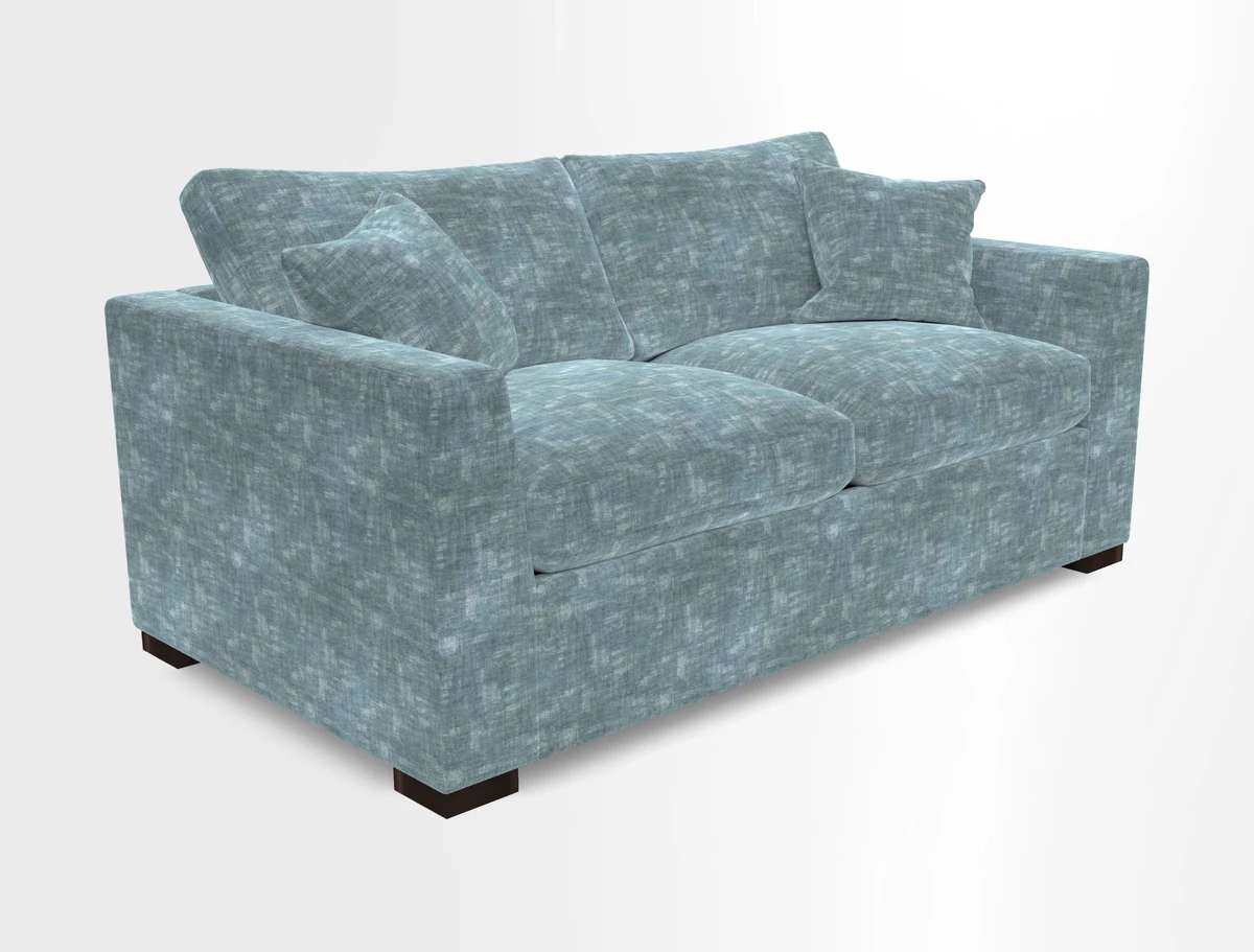 Wadenhoe 3 Seater Sofa Bed in Two Tone Plain Biscuit