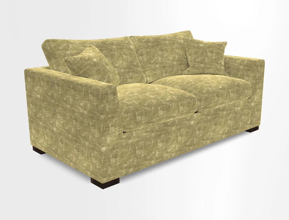 Wadenhoe 3 Seater Sofa Bed in Two Tone Plain Biscuit