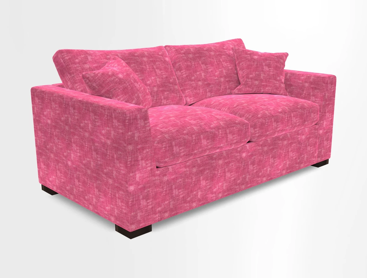 Wadenhoe 3 Seater Sofa Bed in Two Tone Plain Biscuit