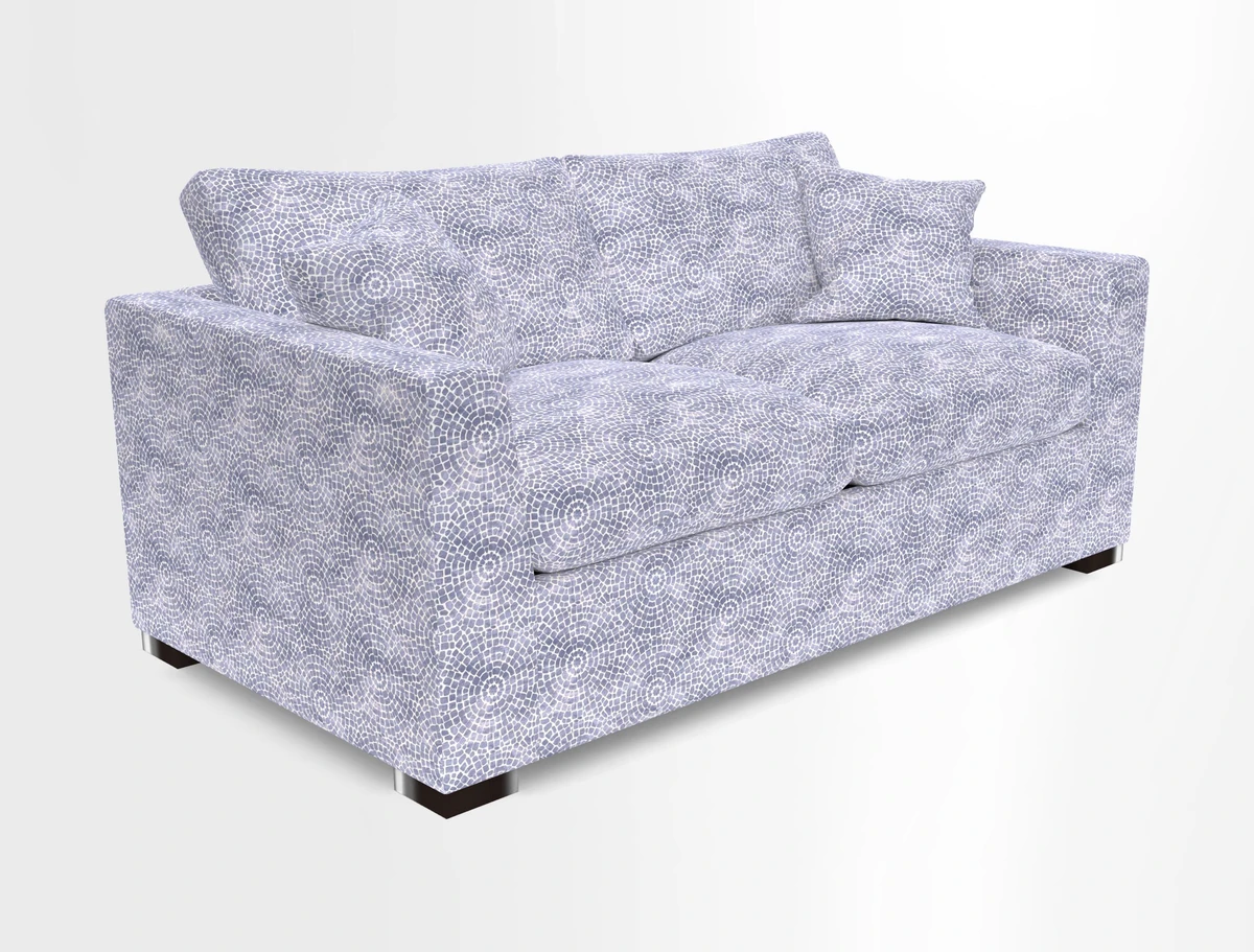 Wadenhoe 3 Seater Sofa Bed in Two Tone Plain Biscuit