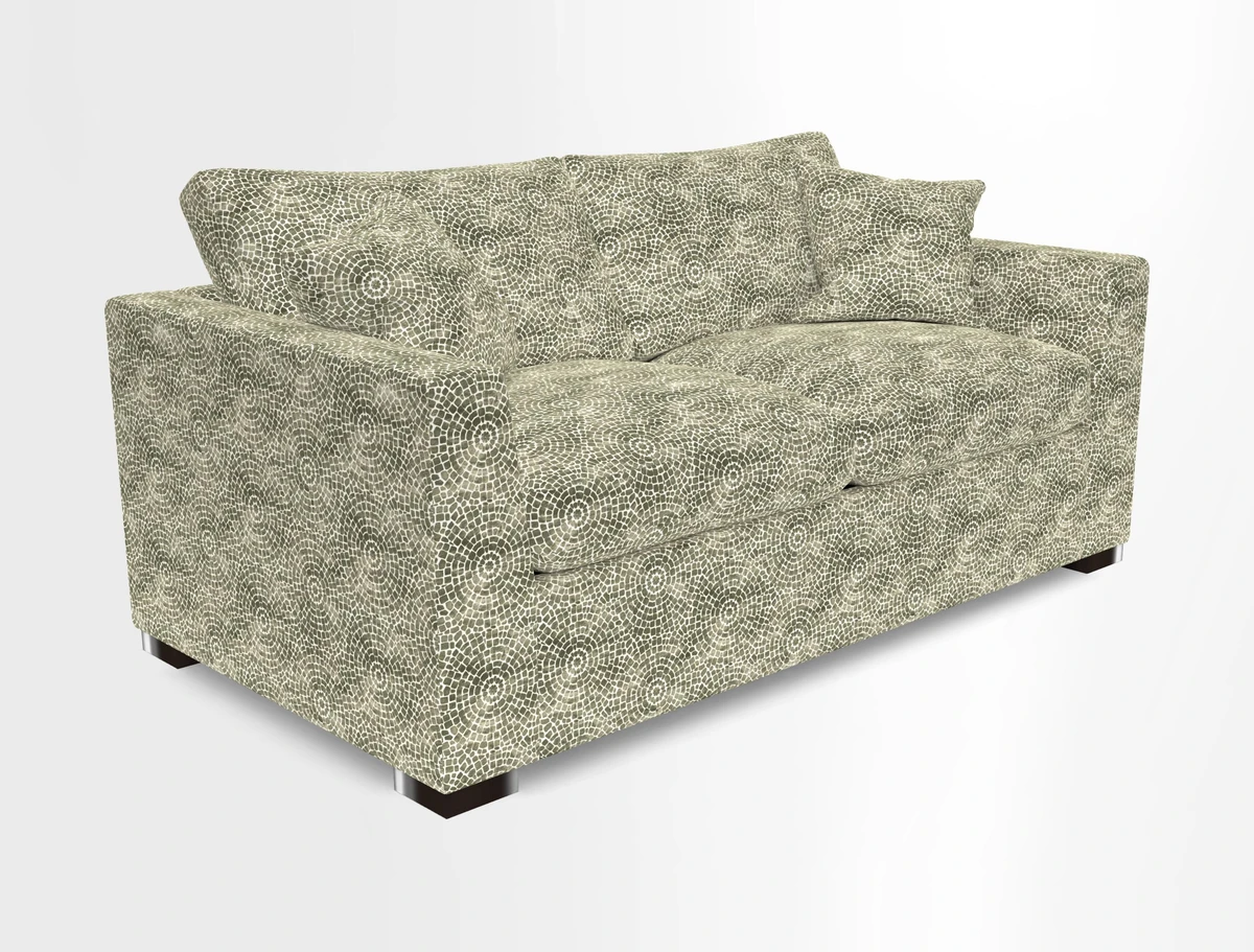Wadenhoe 3 Seater Sofa Bed in Two Tone Plain Biscuit
