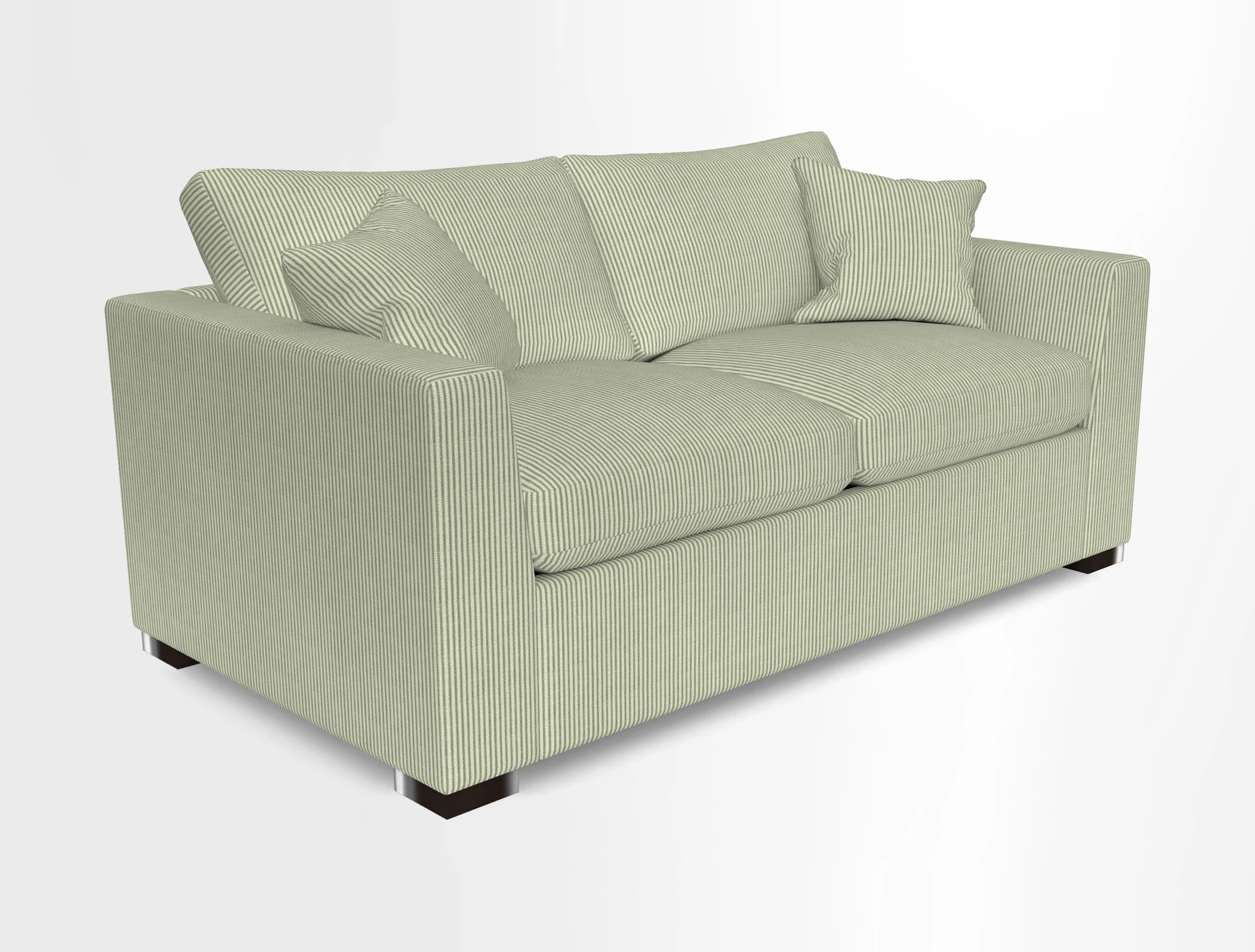 Wadenhoe 3 Seater Sofa Bed in Two Tone Plain Biscuit