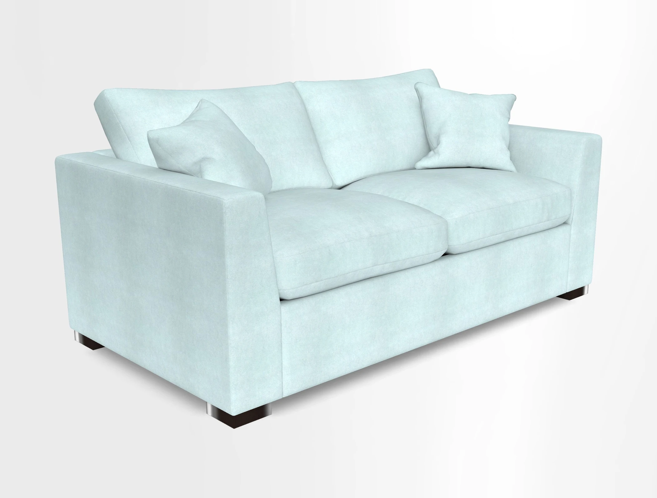 Wadenhoe 3 Seater Sofa Bed in Two Tone Plain Biscuit