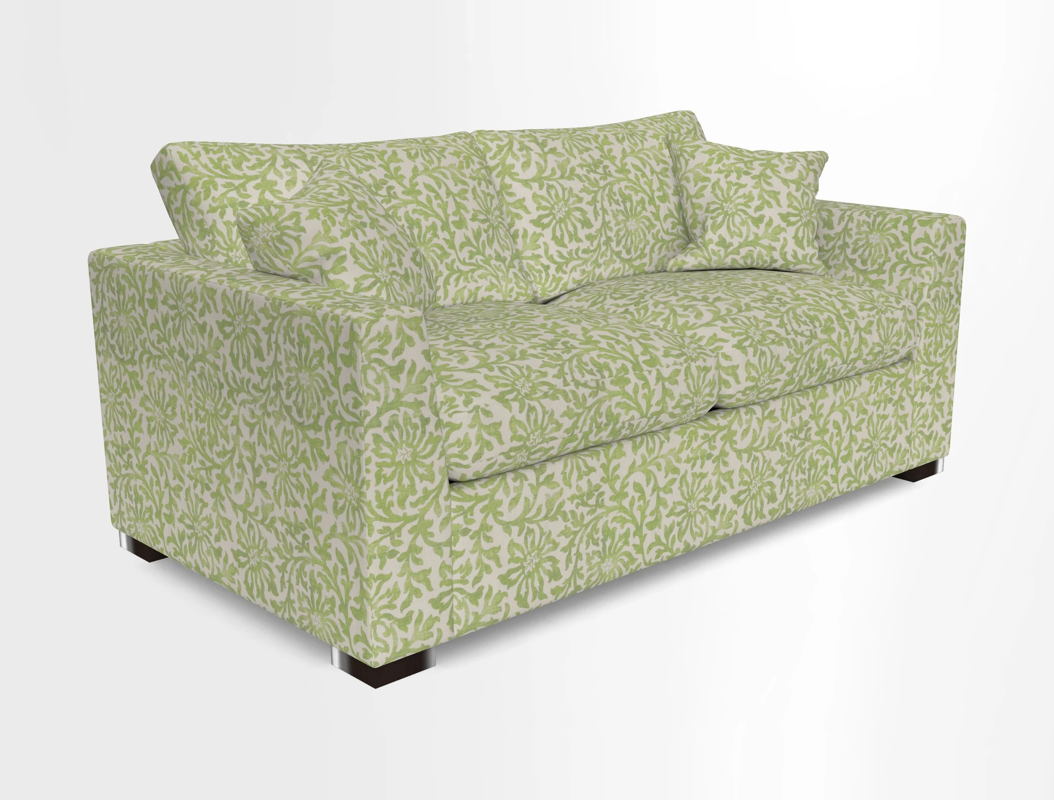 Wadenhoe 3 Seater Sofa Bed in Two Tone Plain Biscuit