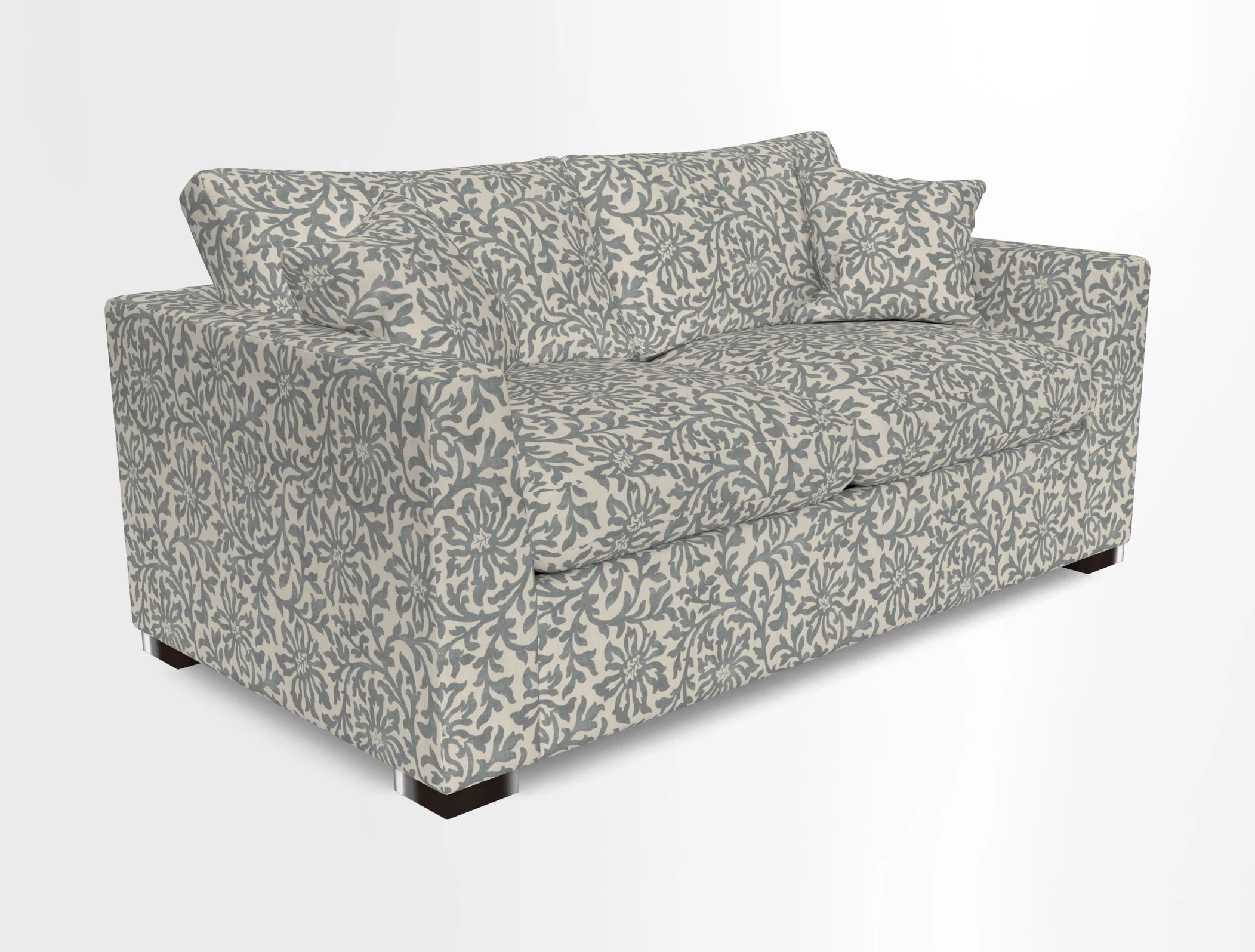 Wadenhoe 3 Seater Sofa Bed in Two Tone Plain Biscuit
