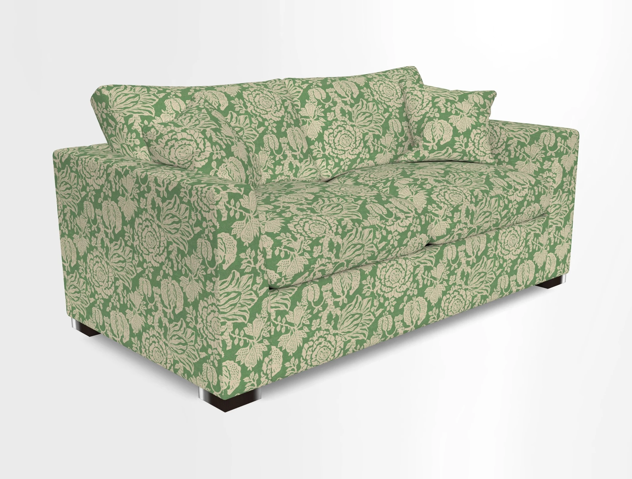 Wadenhoe 3 Seater Sofa Bed in Two Tone Plain Biscuit