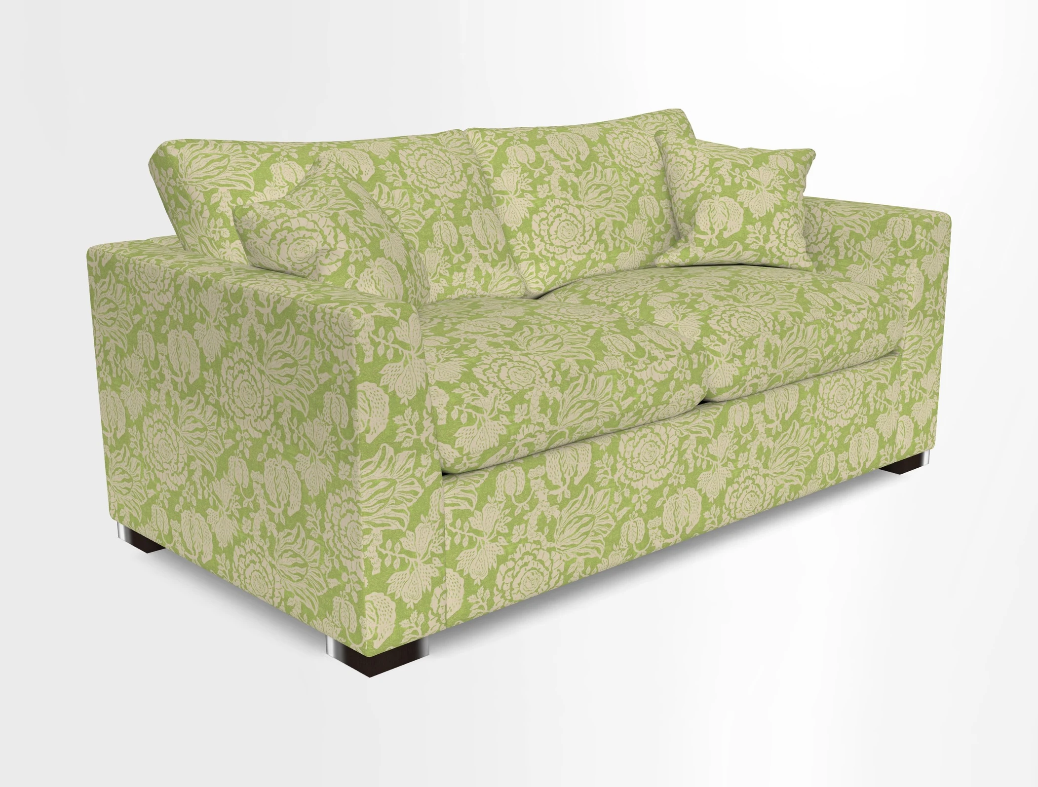 Wadenhoe 3 Seater Sofa Bed in Two Tone Plain Biscuit