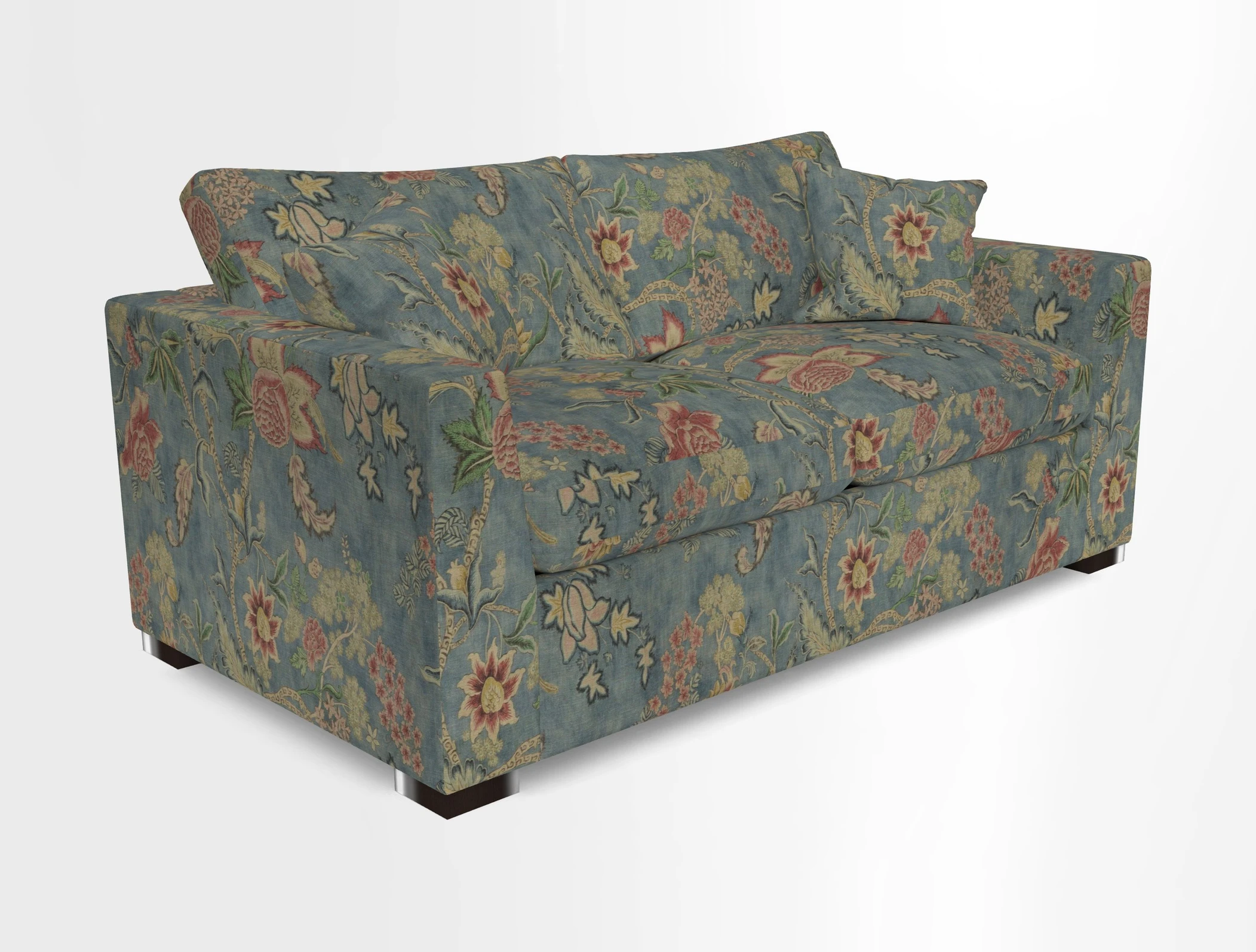 Wadenhoe 3 Seater Sofa Bed in Two Tone Plain Biscuit