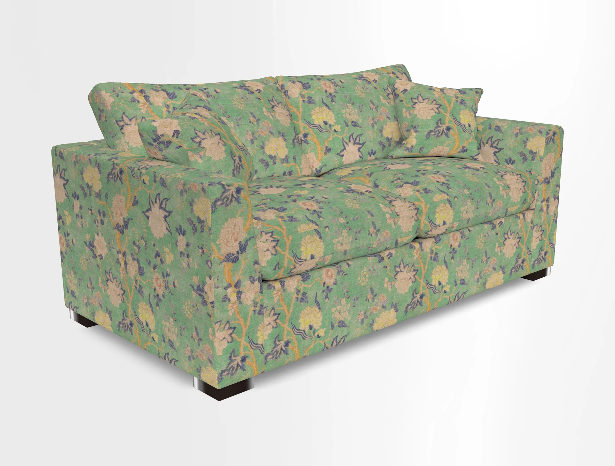 Wadenhoe 3 Seater Sofa Bed in Two Tone Plain Biscuit