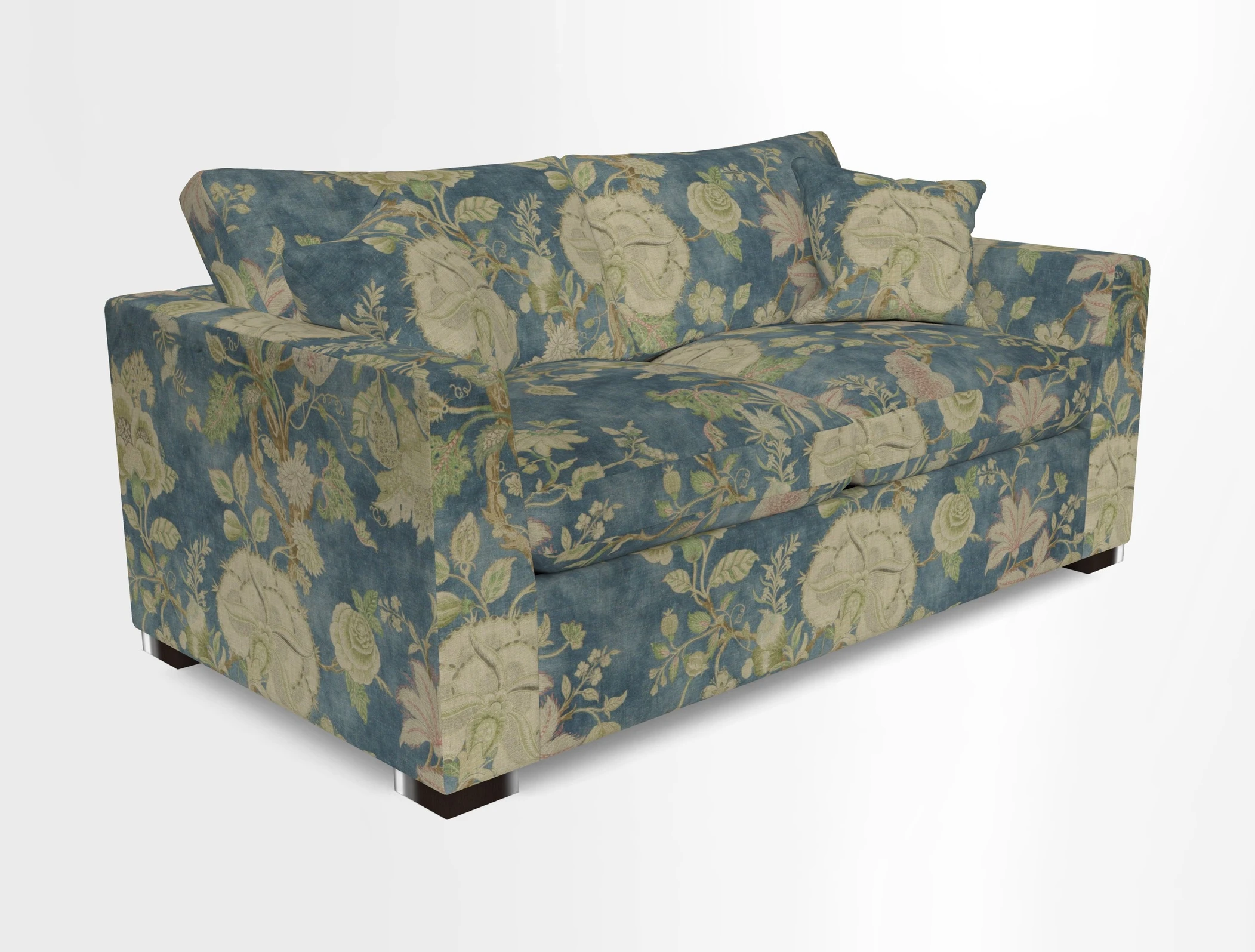 Wadenhoe 3 Seater Sofa Bed in Two Tone Plain Biscuit