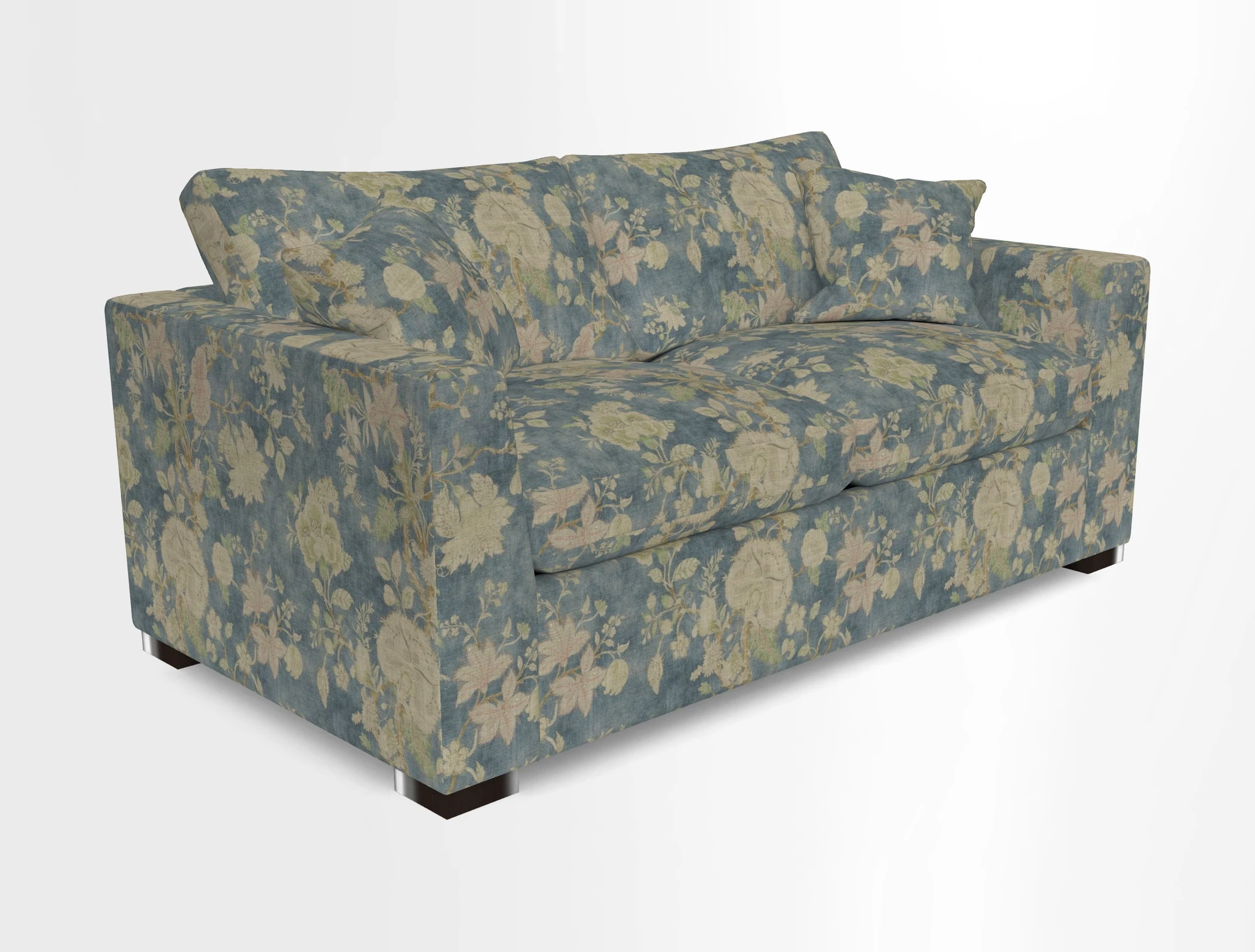 Wadenhoe 3 Seater Sofa Bed in Two Tone Plain Biscuit