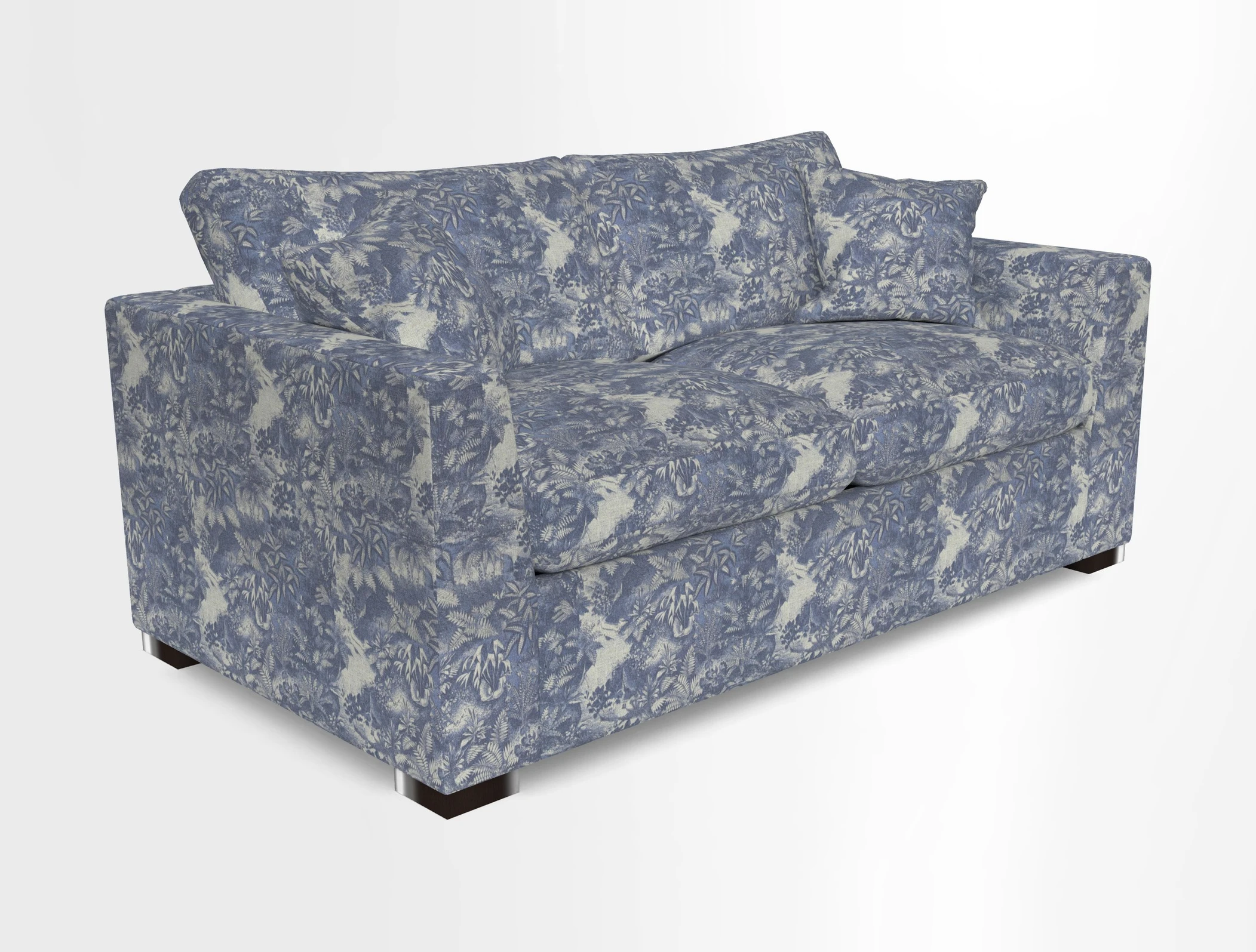 Wadenhoe 3 Seater Sofa Bed in Two Tone Plain Biscuit