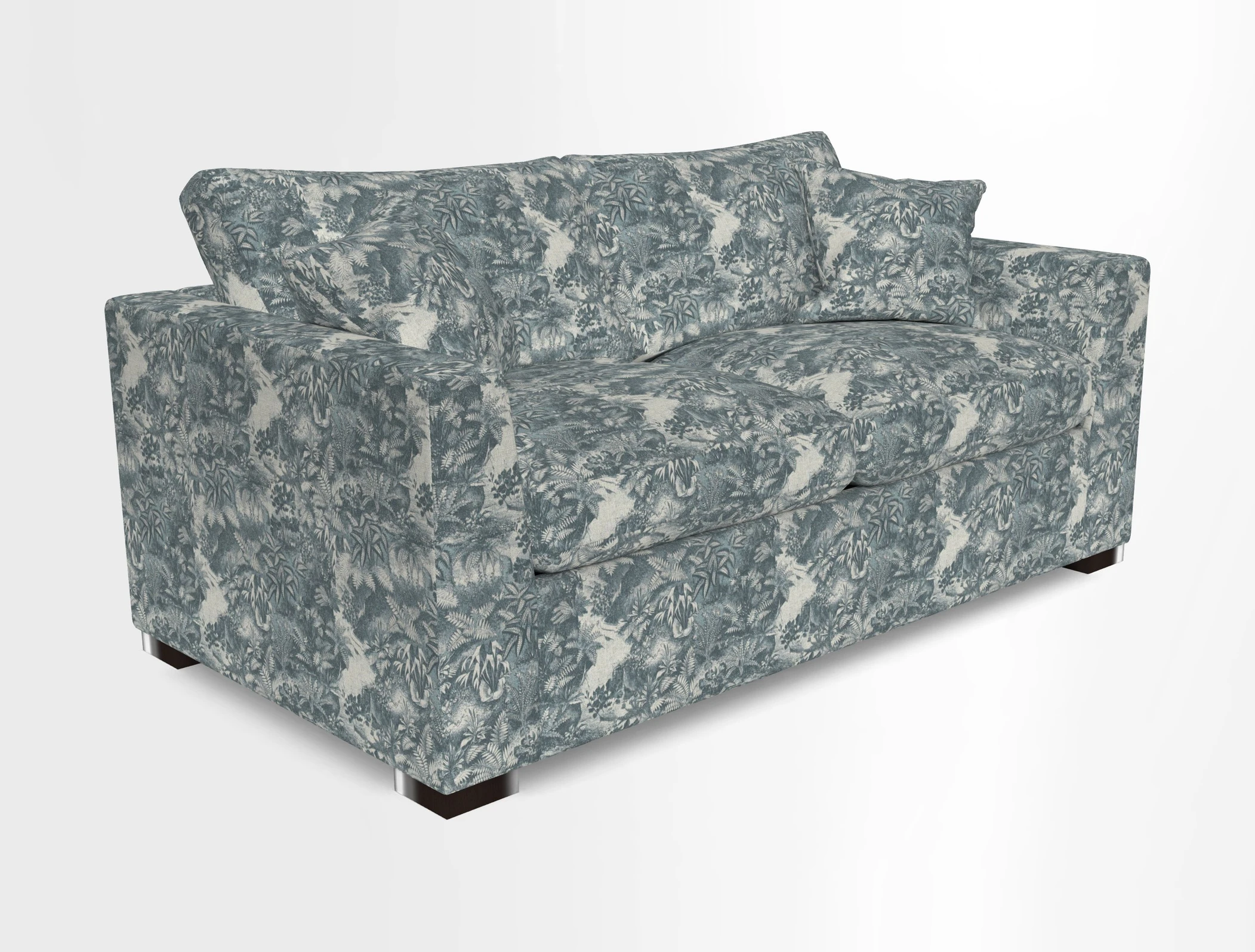 Wadenhoe 3 Seater Sofa Bed in Two Tone Plain Biscuit