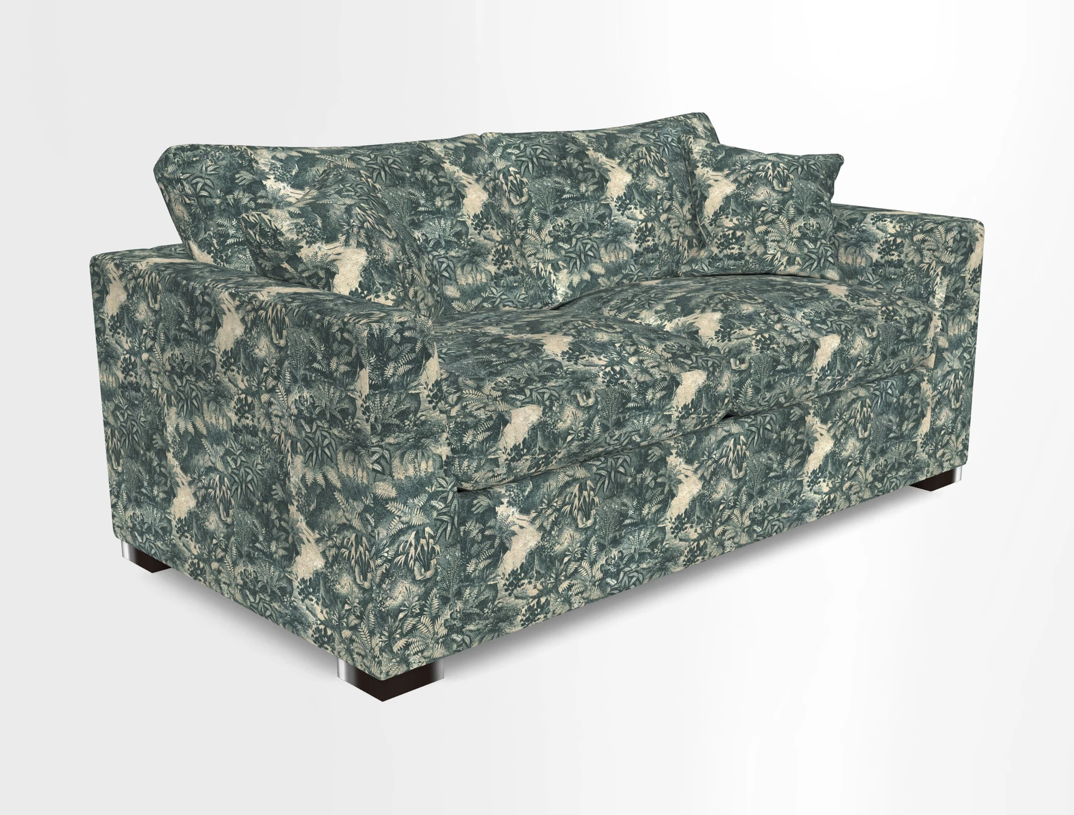 Wadenhoe 3 Seater Sofa Bed in Two Tone Plain Biscuit