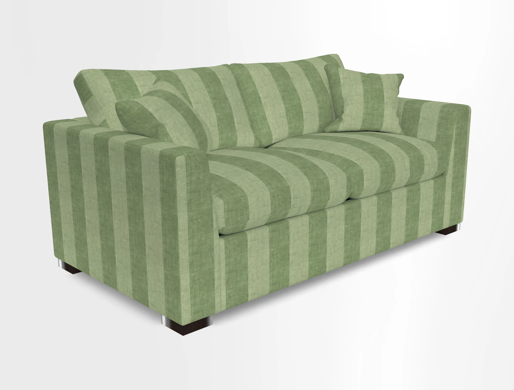 Wadenhoe 3 Seater Sofa Bed in Two Tone Plain Biscuit