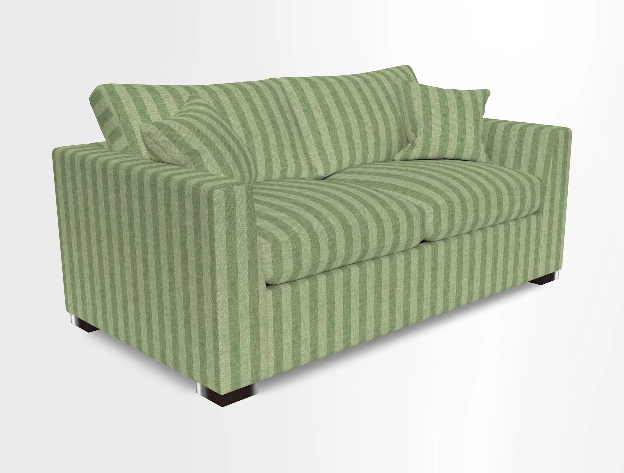 Wadenhoe 3 Seater Sofa Bed in Two Tone Plain Biscuit