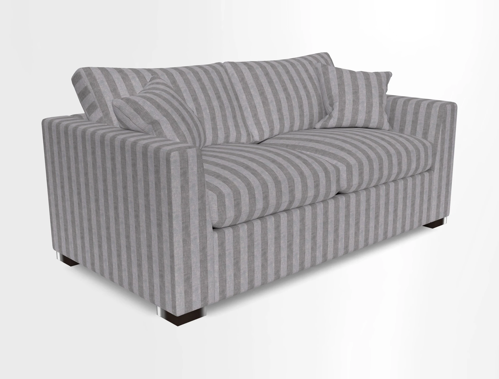 Wadenhoe 3 Seater Sofa Bed in Two Tone Plain Biscuit
