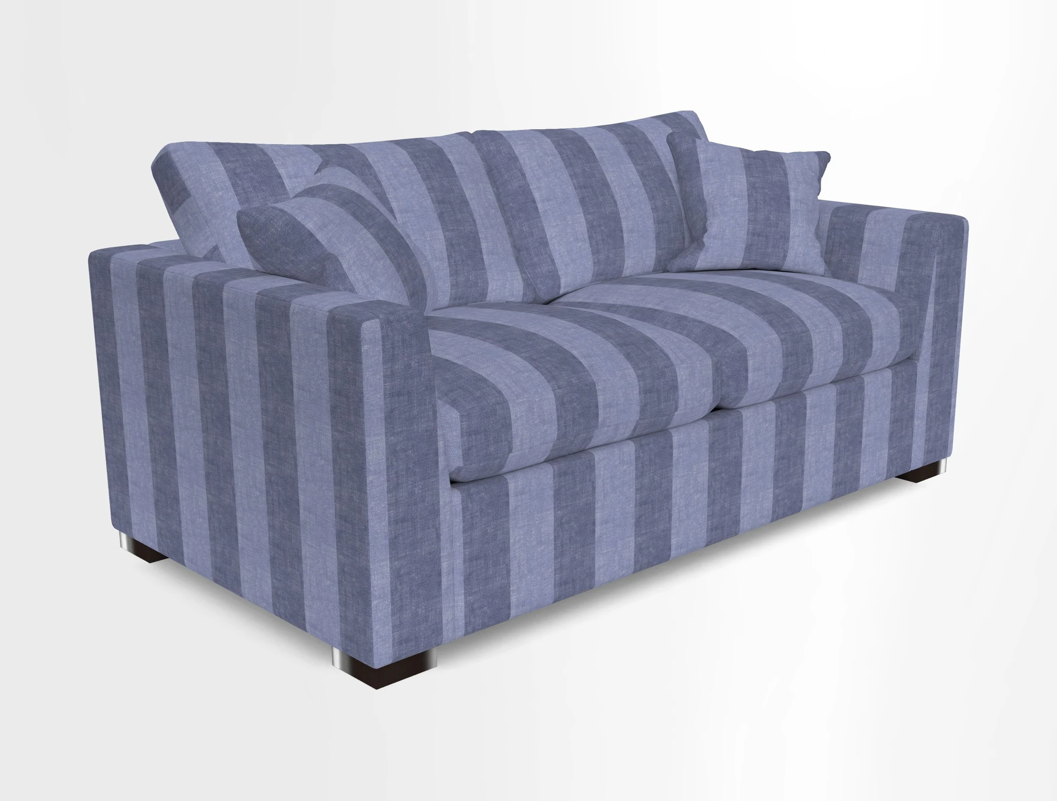 Wadenhoe 3 Seater Sofa Bed in Two Tone Plain Biscuit