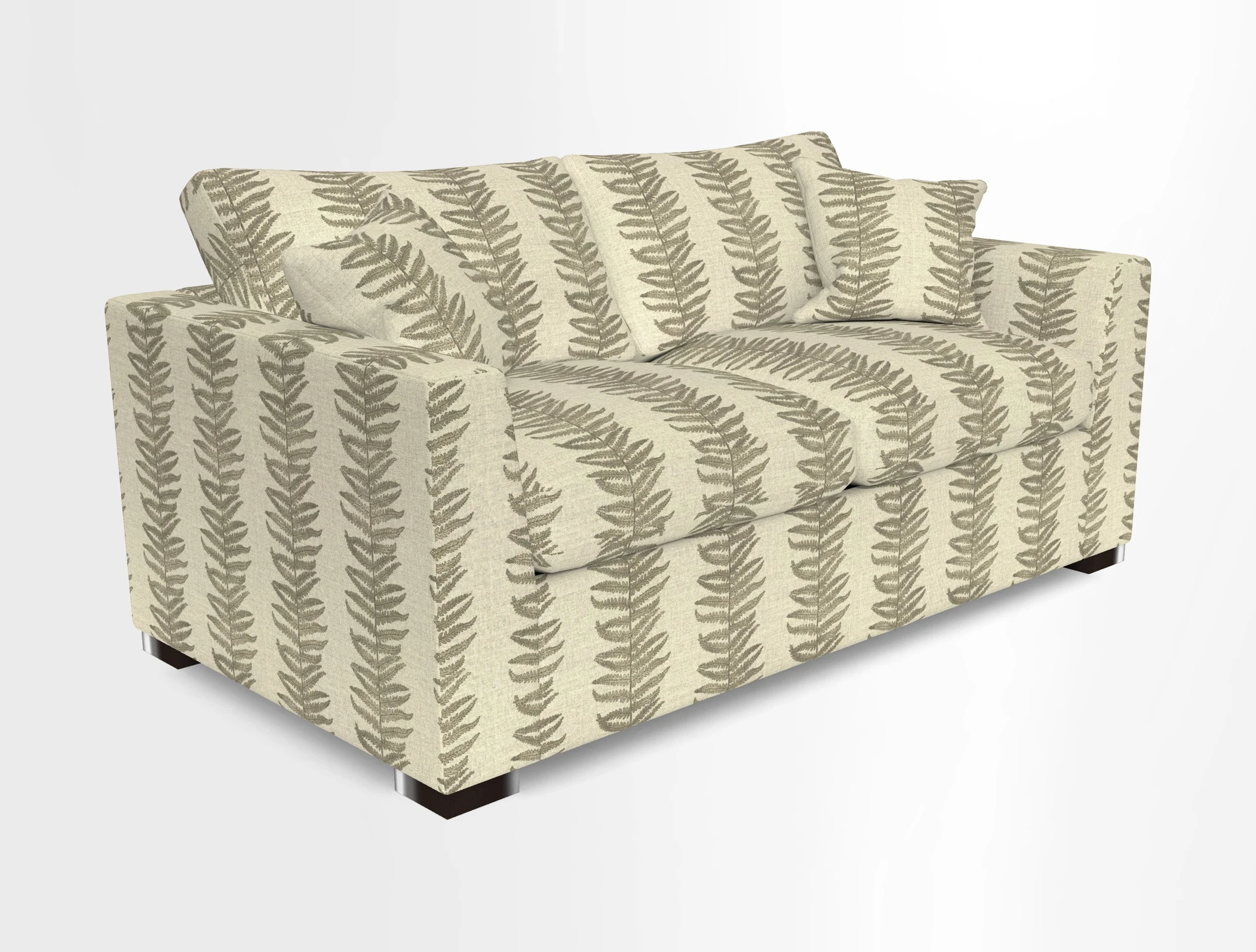 Wadenhoe 3 Seater Sofa Bed in Two Tone Plain Biscuit