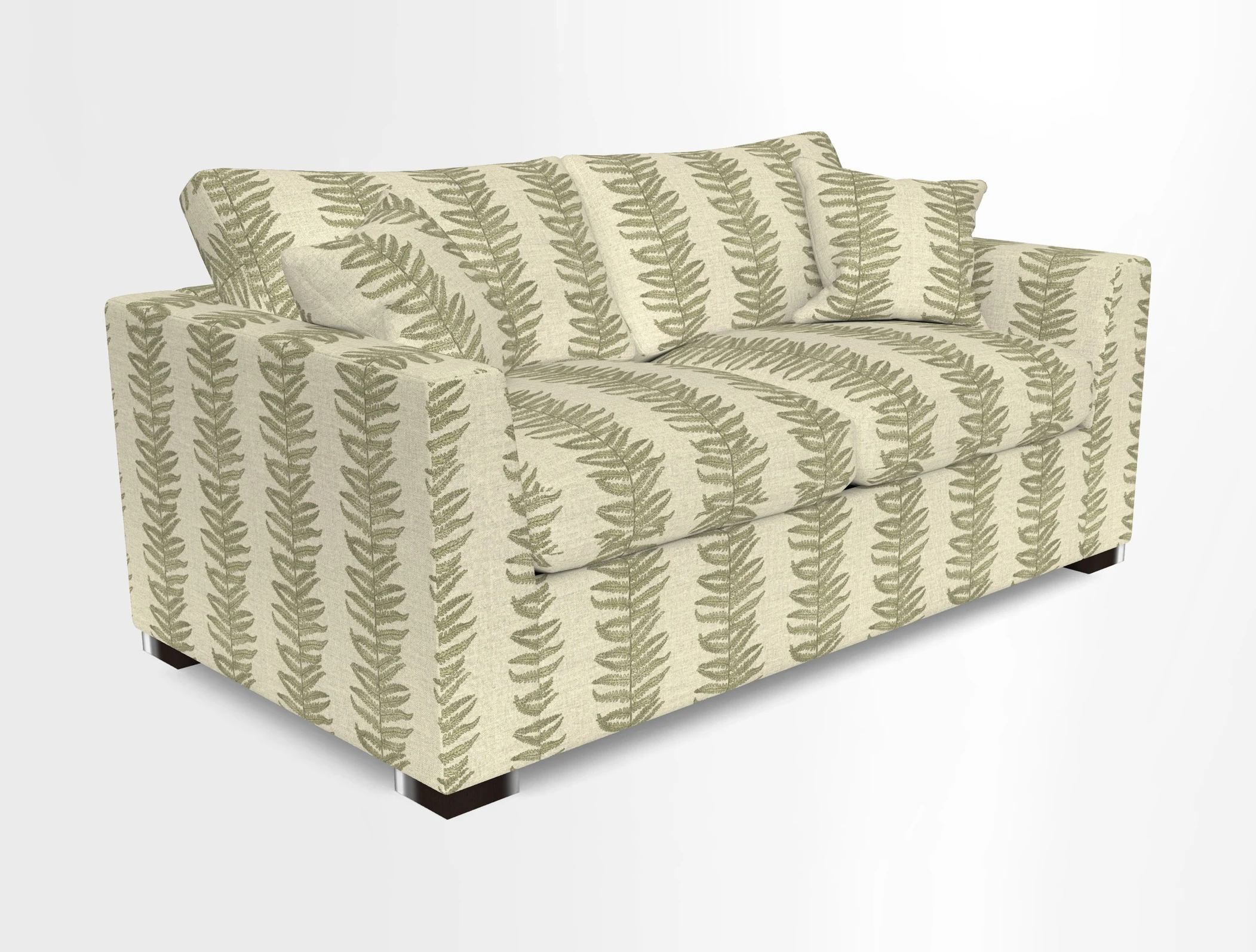 Wadenhoe 3 Seater Sofa Bed in Two Tone Plain Biscuit