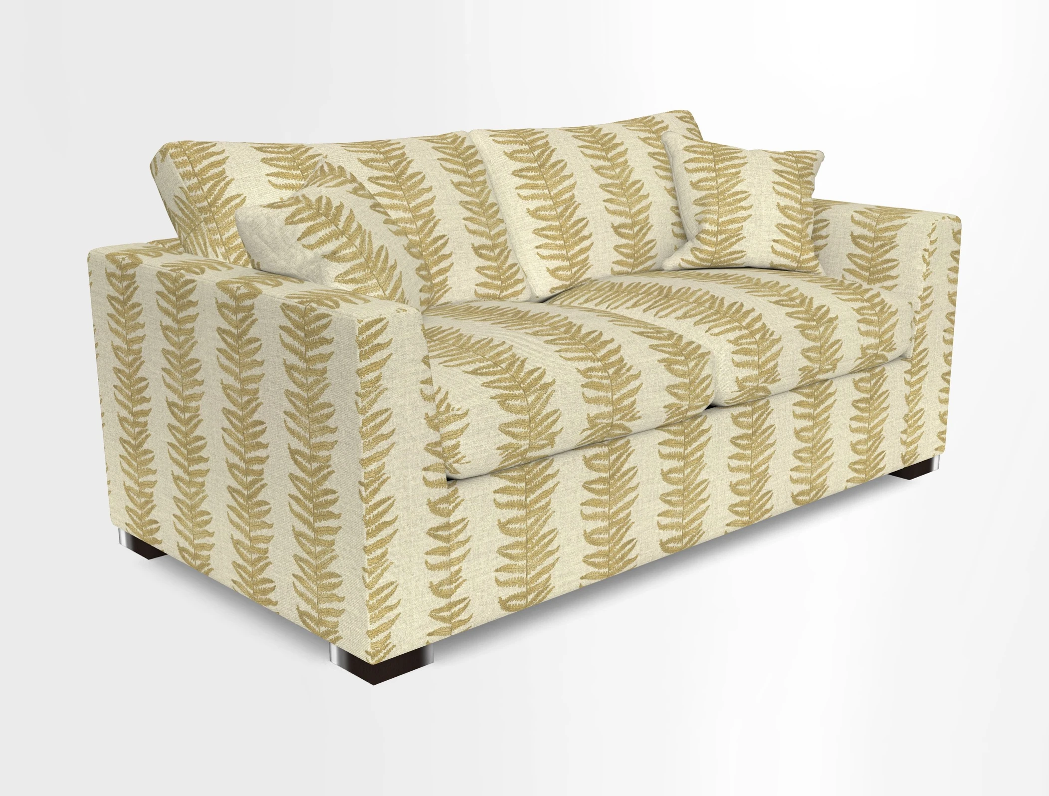 Wadenhoe 3 Seater Sofa Bed in Two Tone Plain Biscuit